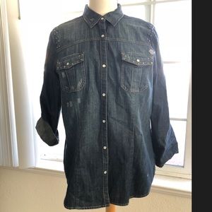 Harley Davidson button down